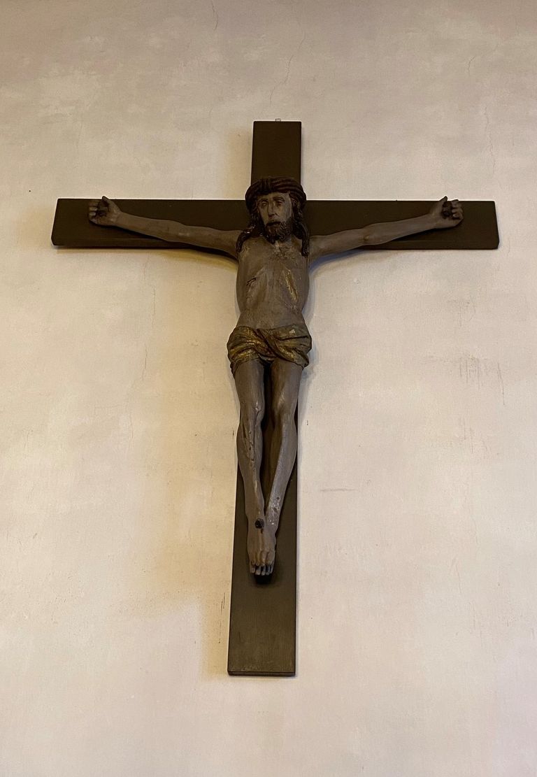 Jesus på korset i Herslev Kirke