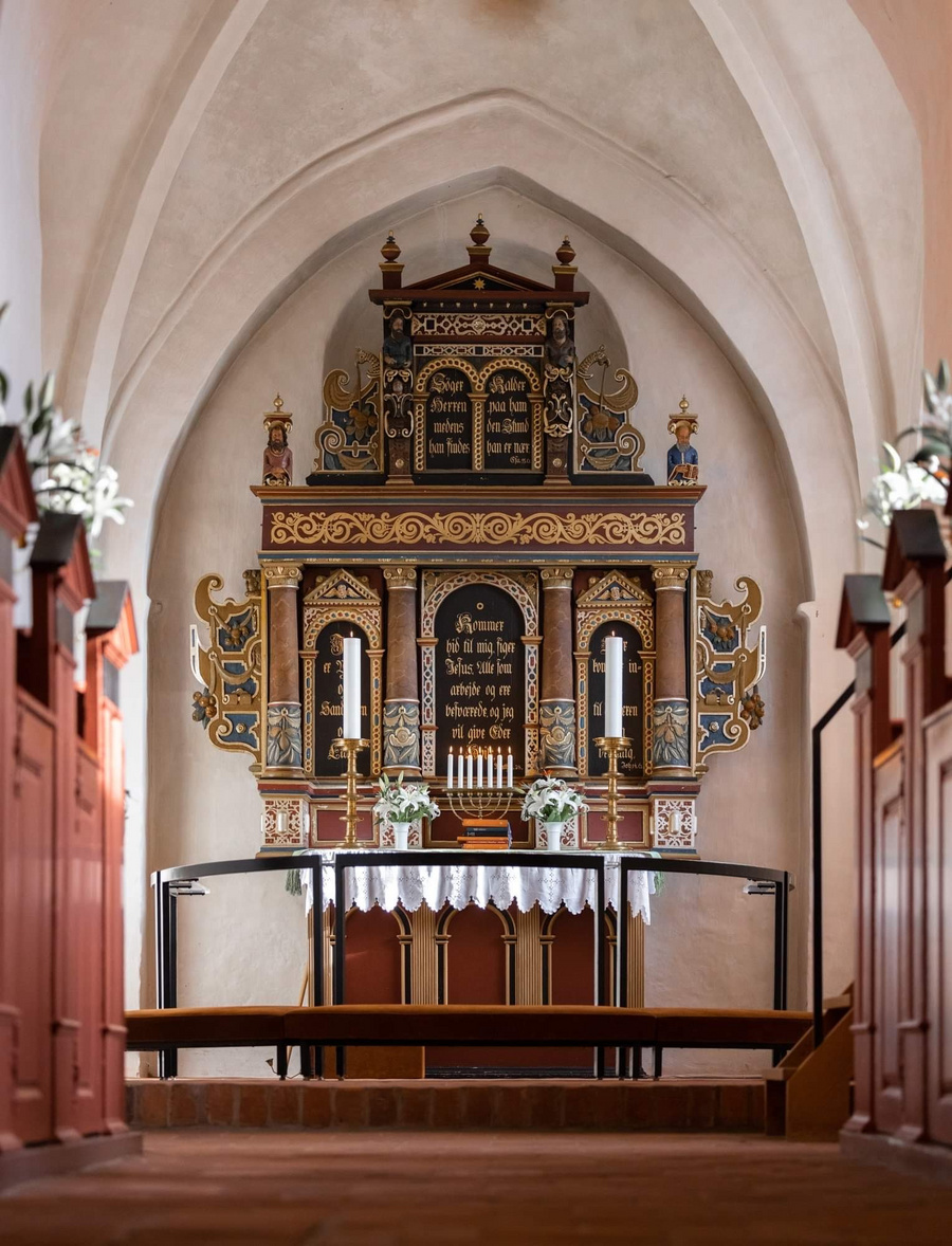 Herslev Kirkes alter